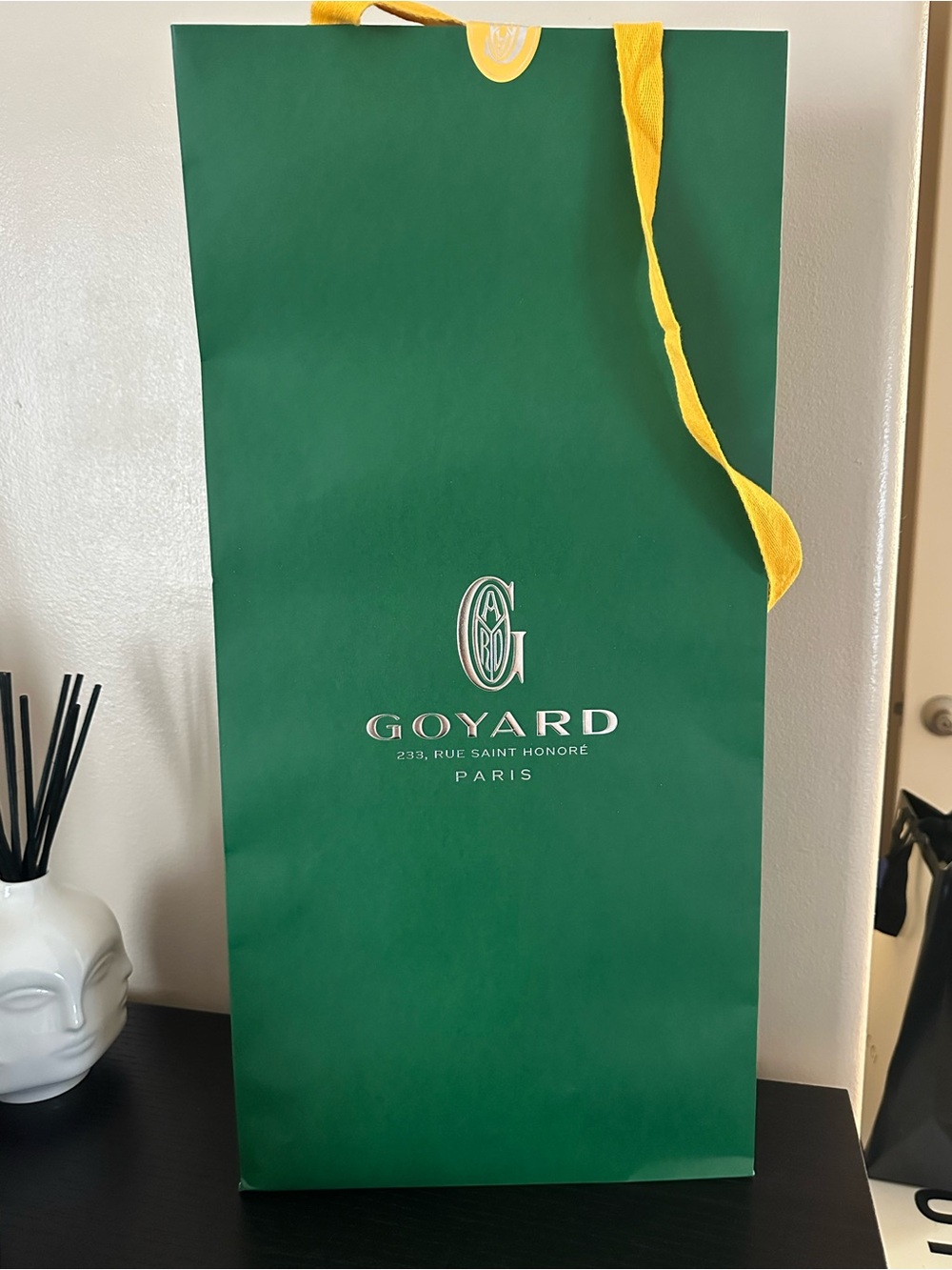 Goyard Green Gift Bag ONLY
